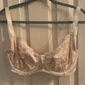 NWOT Pour moi white lace bra 30H us size, 30ff uk
